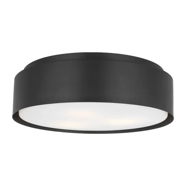 Dartmore Large Flush Mount in Midnight Black - Image 5