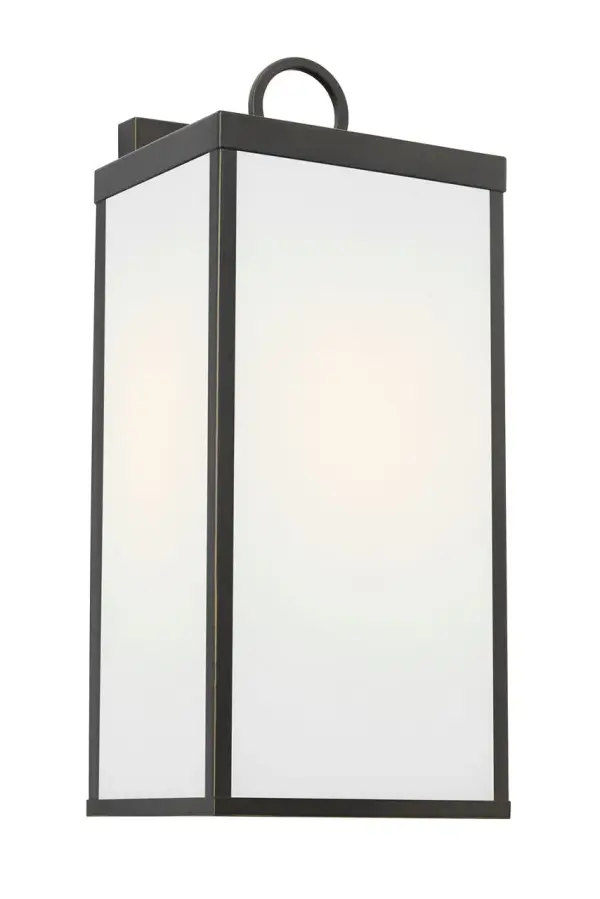 Howell Medium Wall Lantern in Antique Bronze - Image 3