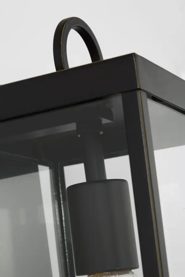 Howell Medium Wall Lantern in Antique Bronze - Image 4