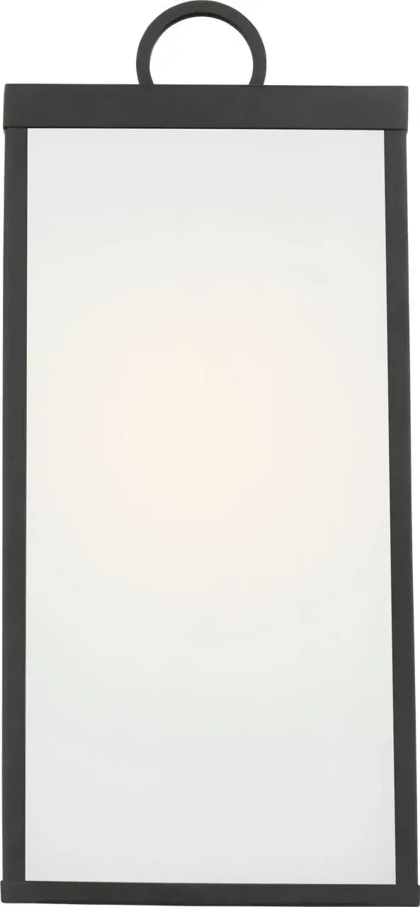 The Howell Medium Wall Lantern combines traditional lantern styling with contemporary functionality. Its soft white glass diffuses light beautifully while the wet-rated construction ensures reliable outdoor performance.