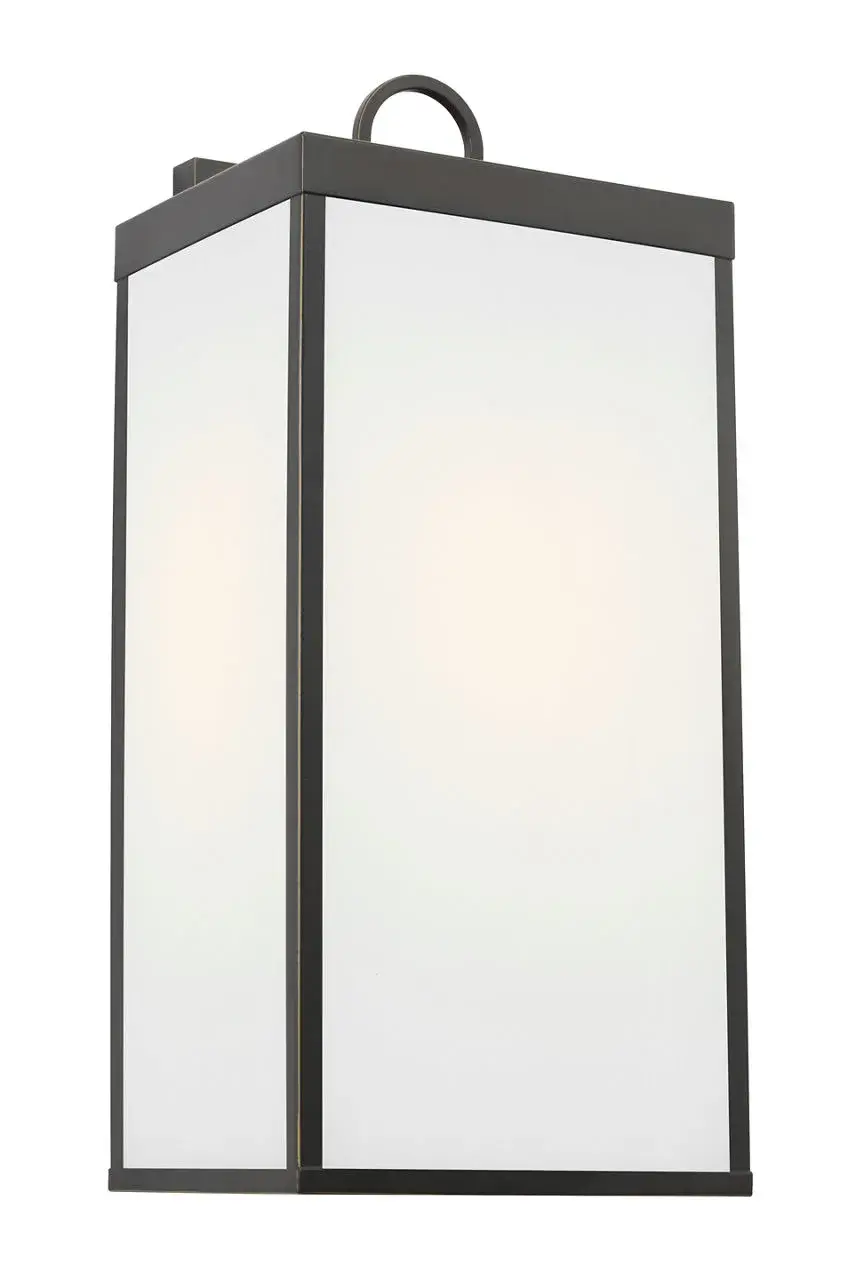 Howell Large Wall Lantern in Antique Bronze - Image 6
