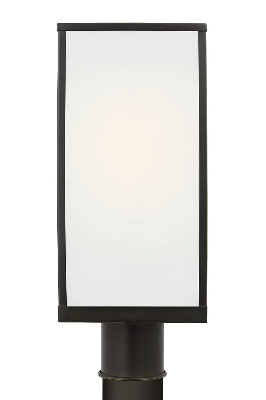 Howell Medium Post Lantern in Antique Bronze - Image 1