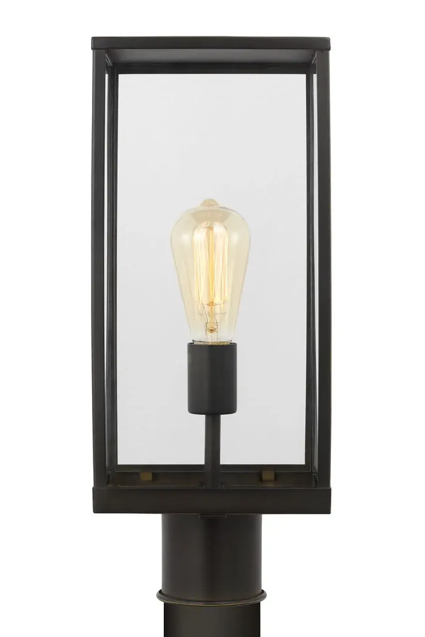 Howell Medium Post Lantern in Antique Bronze - Image 2