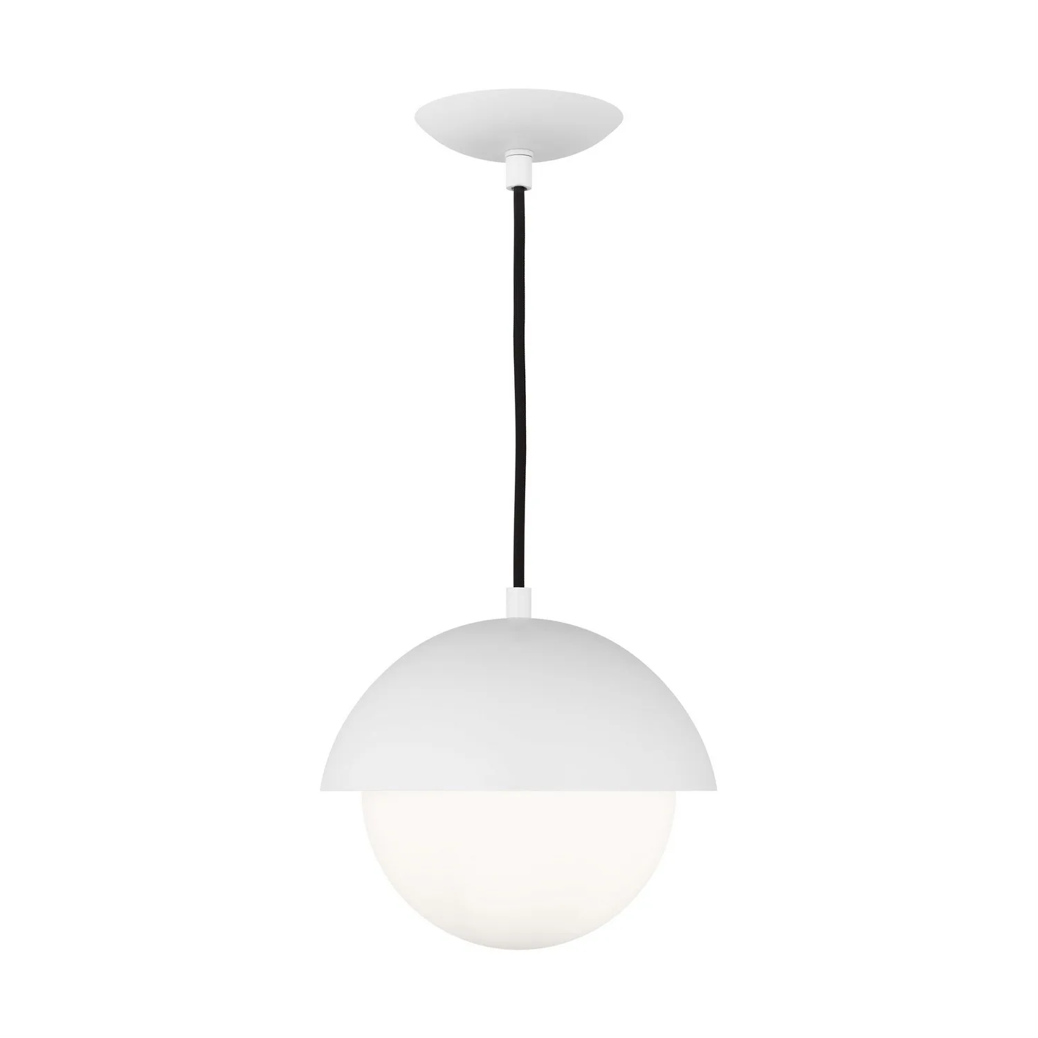 Hyde One Light Pendant in Matte White