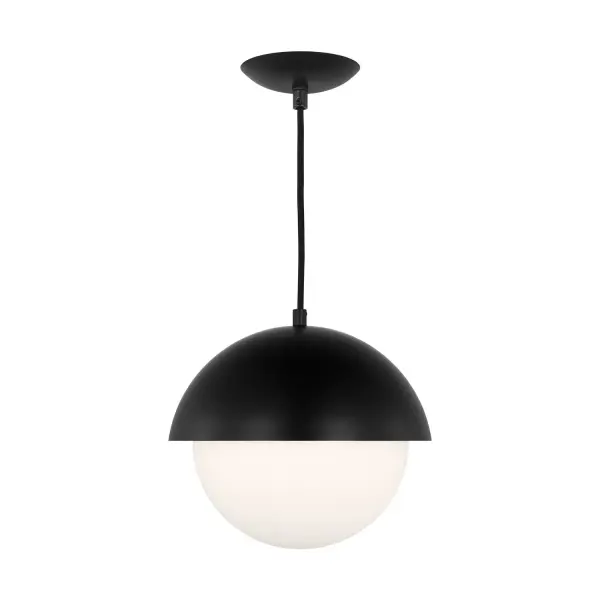 Hyde One Light Pendant in Midnight Black