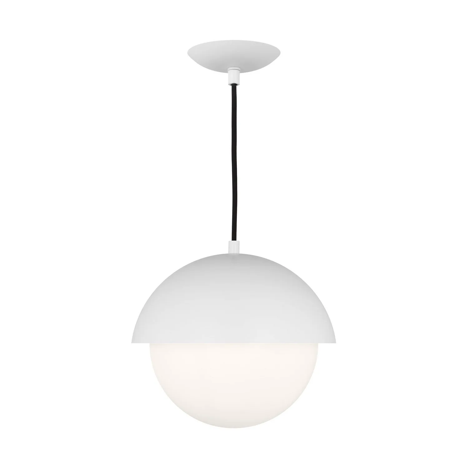 Hyde One Light Pendant in Matte White