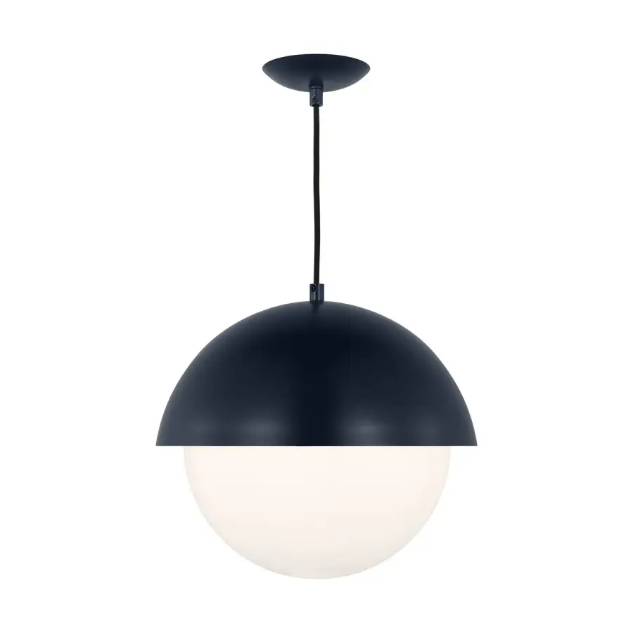 Hyde One Light Pendant in Navy