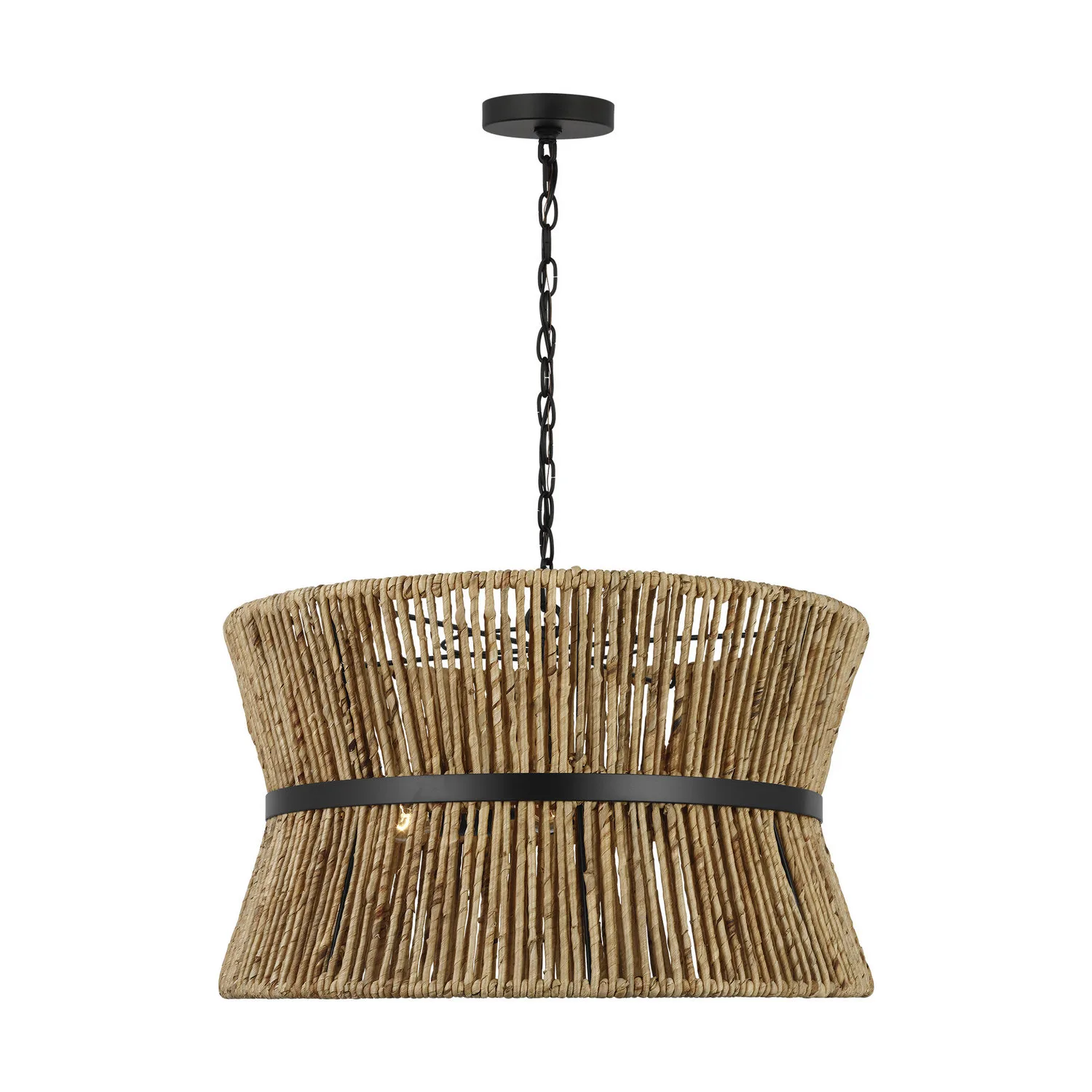 Thurlo Three Light Pendant in Midnight Black