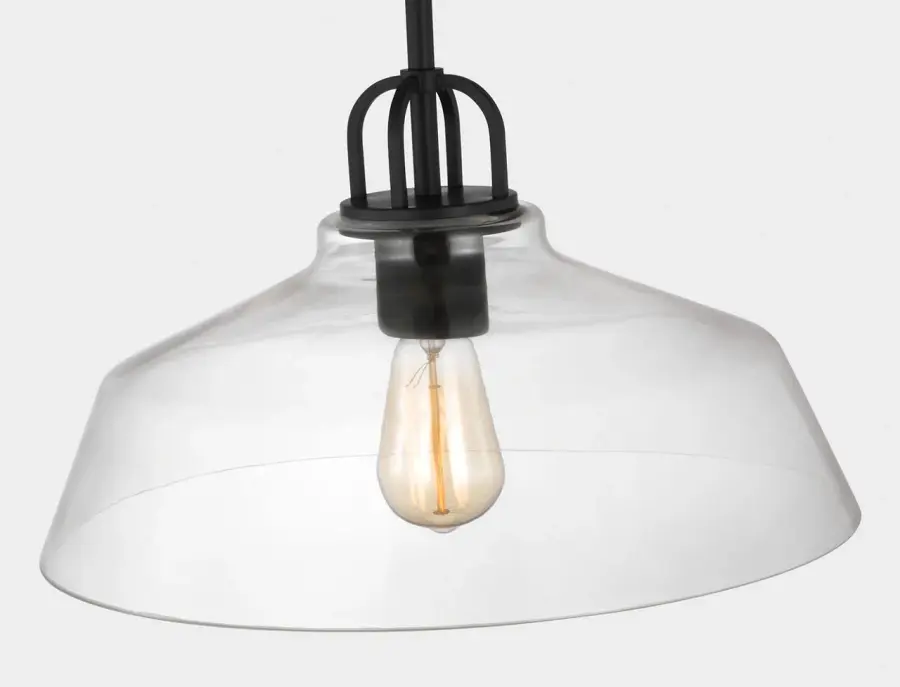 Payton Small Pendant in Midnight Black - Image 4