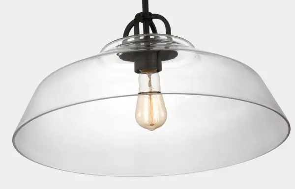 Payton Medium Pendant in Midnight Black - Image 4
