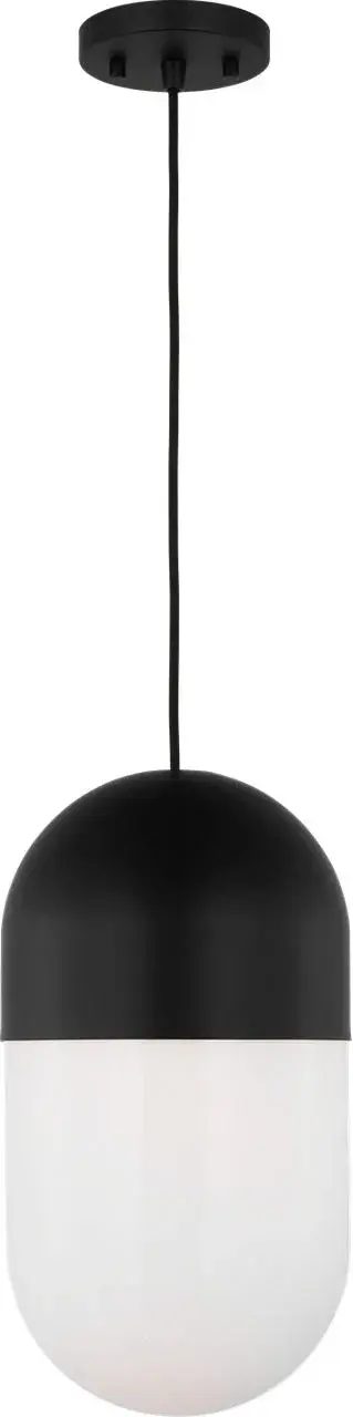 Foster Medium Pendant in Midnight Black - Image 2
