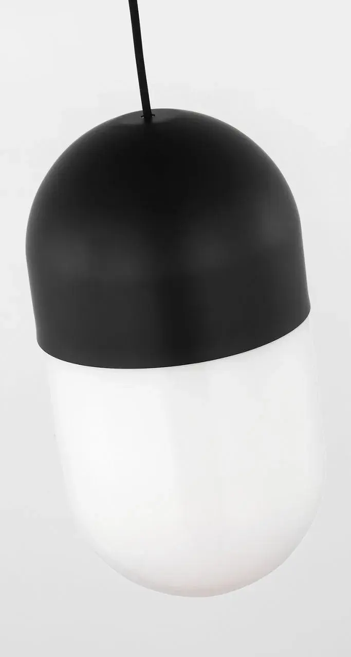 Foster Medium Pendant in Midnight Black - Image 3