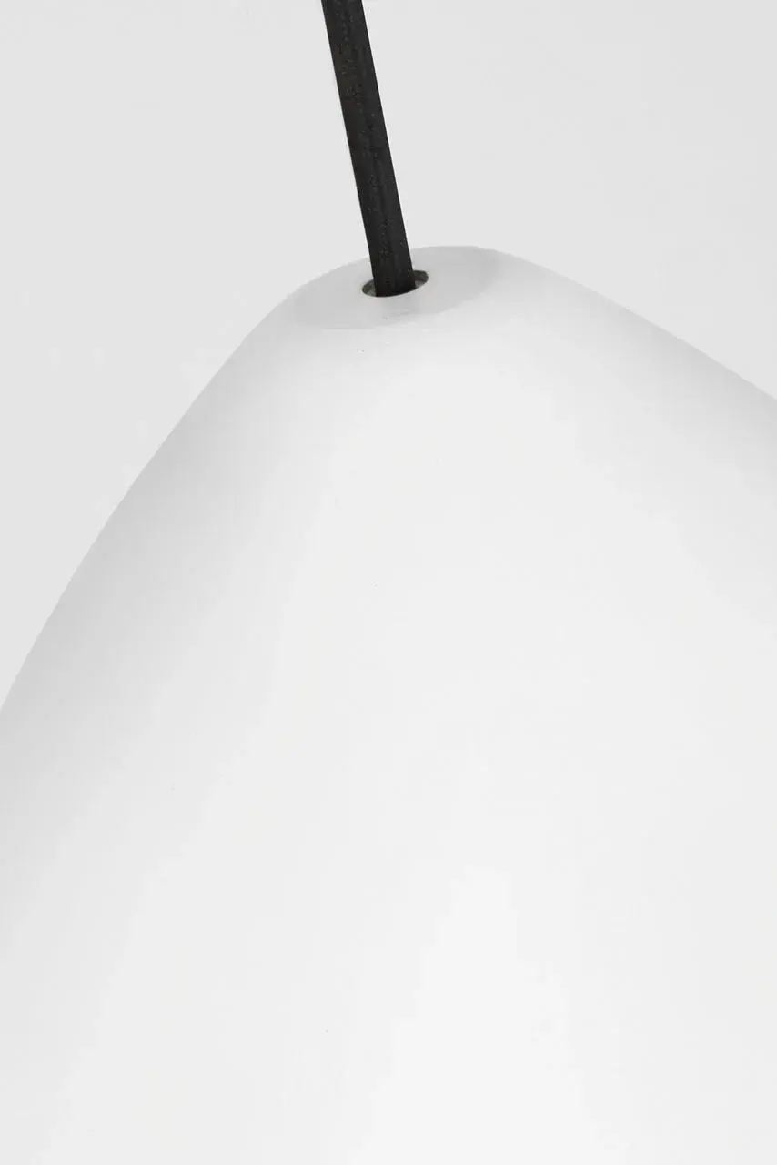 Huron Medium Pendant in Matte White - Image 3