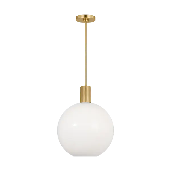 The Colewood Medium Pendant combines timeless brass craftsmanship with transitional design, making it versatile enough for both traditional and contemporary interiors. Its medium scale works beautifully over kitchen islands and dining tables.