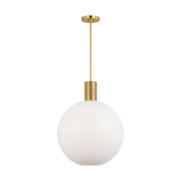The Colewood Large Pendant combines classic brass craftsmanship with contemporary proportions, making it a versatile choice for both traditional and modern interiors. Its substantial size commands attention while maintaining refined elegance.