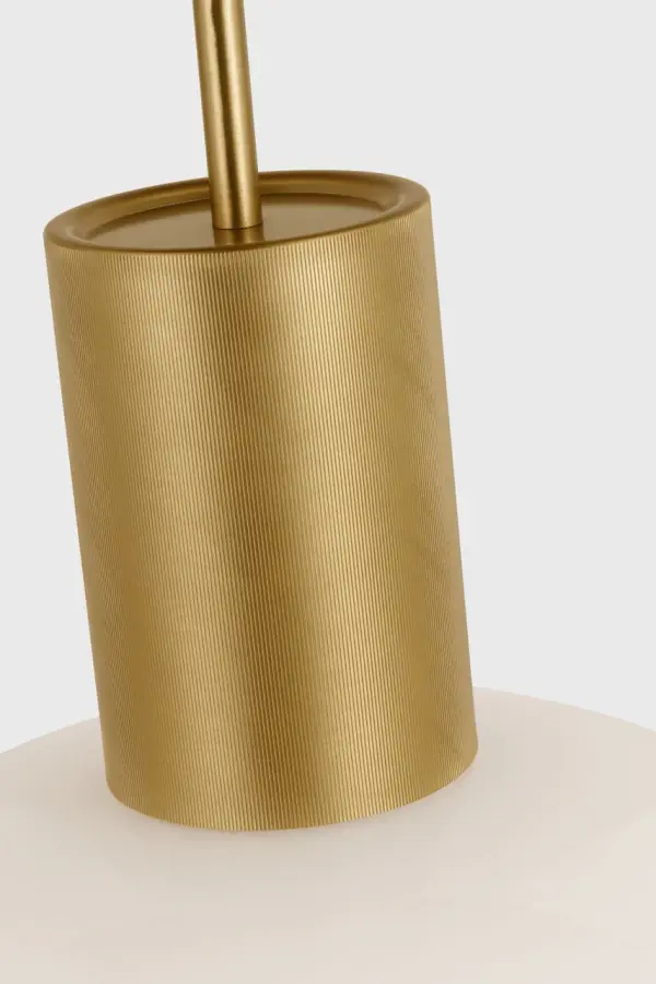 Colewood Large Pendant in Satin Brass - Image 4