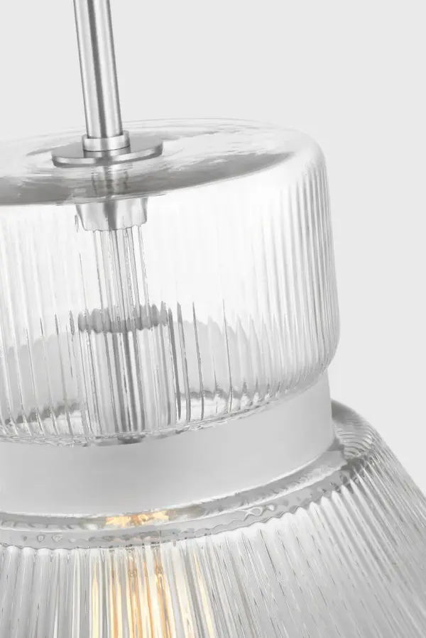 Liouet Large Pendant in Brushed Nickel - Image 3