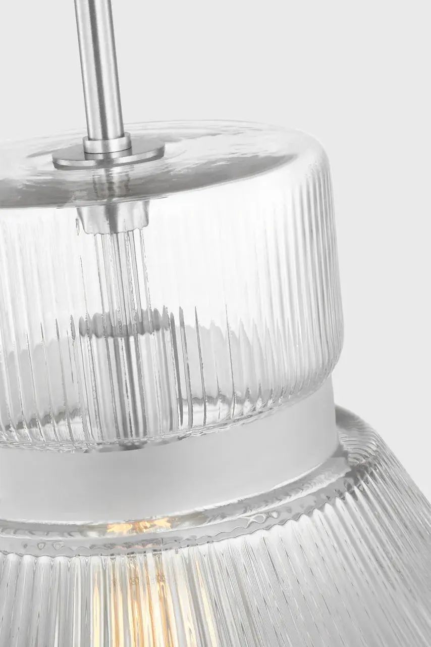 Liouet Large Pendant in Brushed Nickel - Image 3