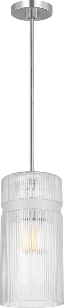Liouet Small Pendant in Brushed Nickel - Image 2