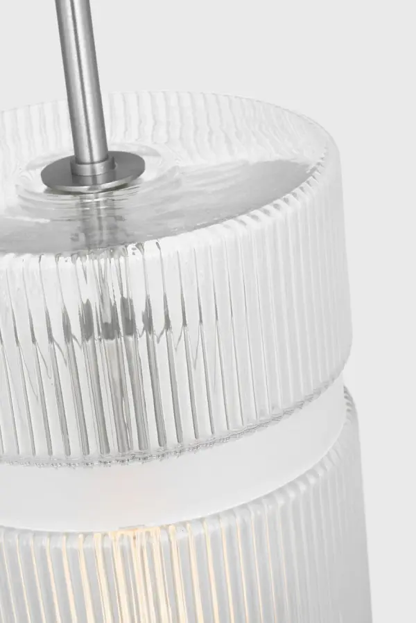 Liouet Small Pendant in Brushed Nickel - Image 4