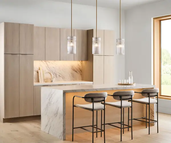Liouet Small Pendant in Satin Brass - Image 6