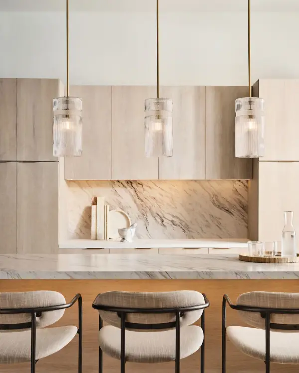 Liouet Small Pendant in Satin Brass - Image 10