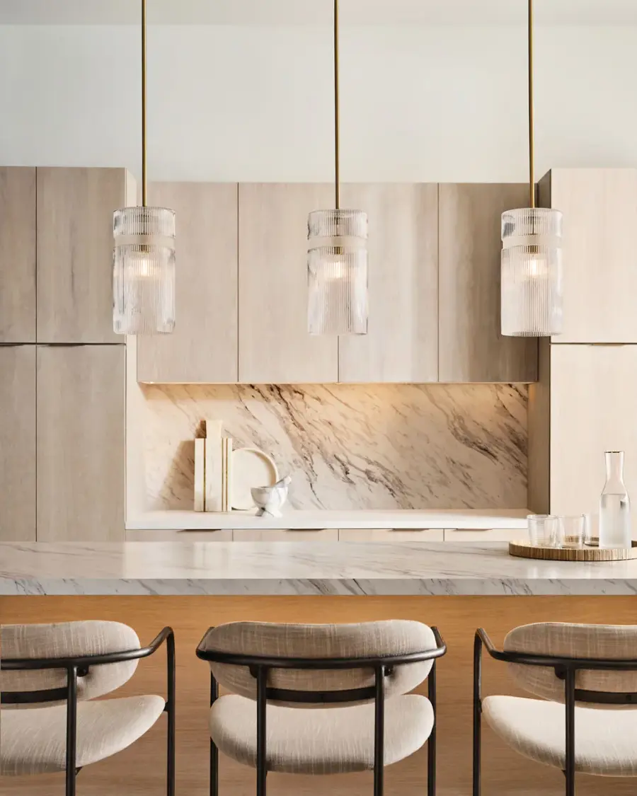 Liouet Small Pendant in Satin Brass - Image 10