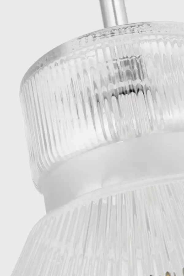 Liouet Medium Pendant in Brushed Nickel - Image 4