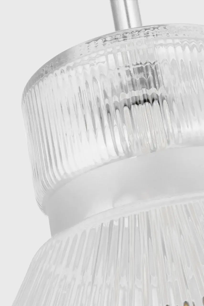 Liouet Medium Pendant in Brushed Nickel - Image 4