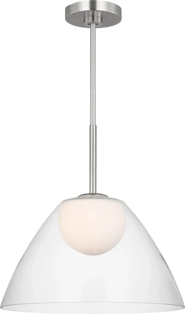 Suma Medium Pendant in Brushed Nickel - Image 2