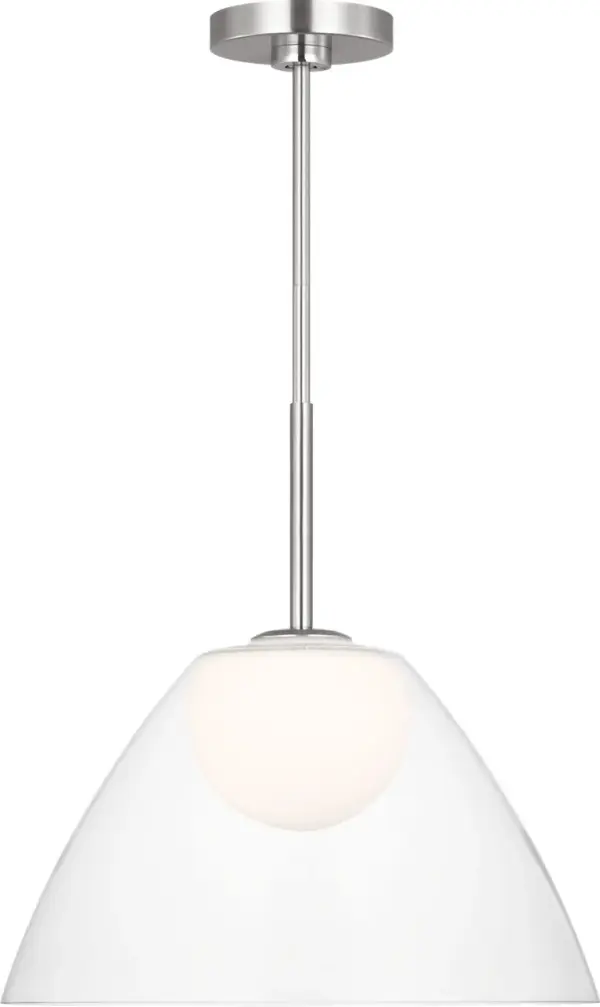 Suma Medium Pendant in Brushed Nickel - Image 4