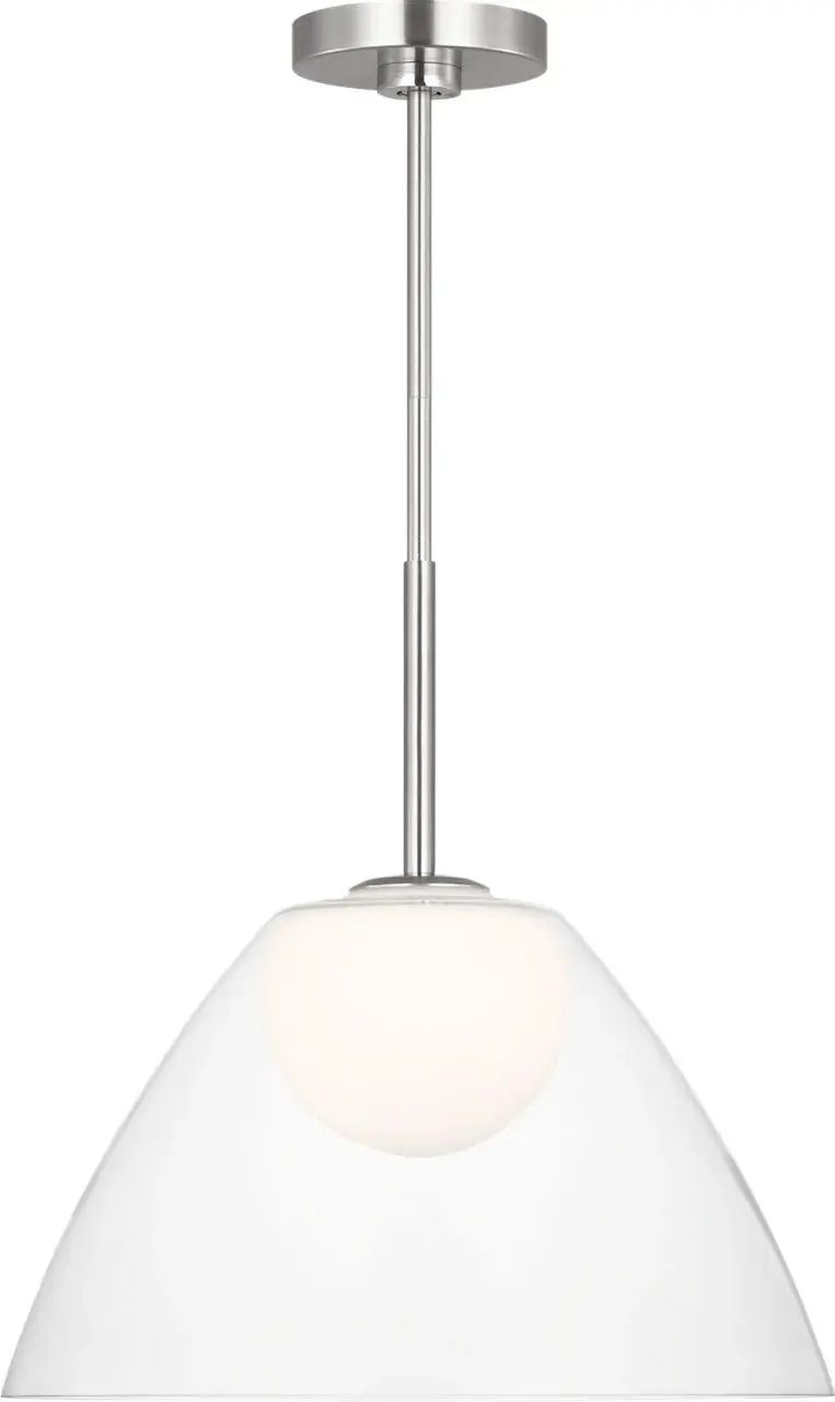 Suma Medium Pendant in Brushed Nickel - Image 4
