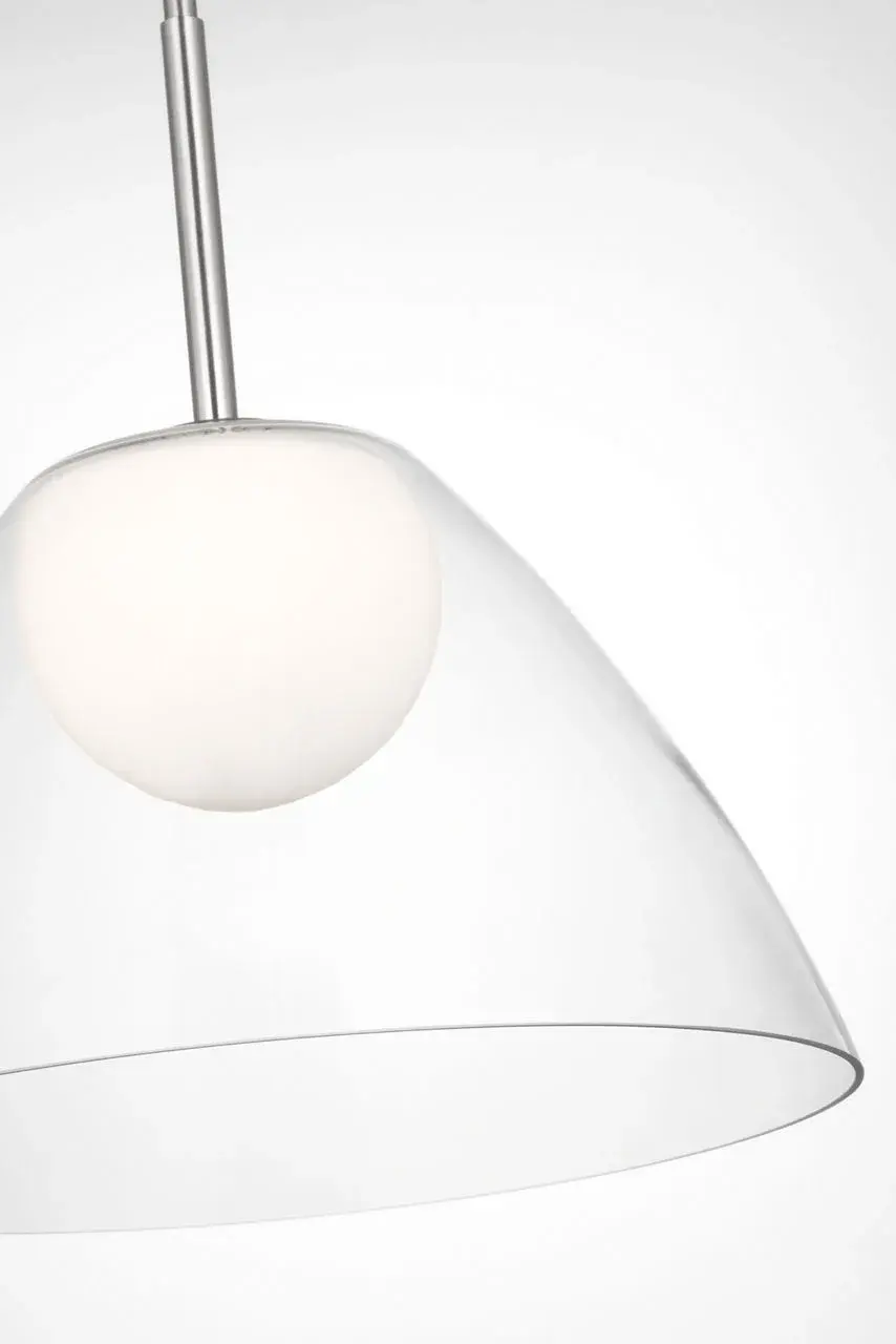 Suma Medium Pendant in Brushed Nickel - Image 6