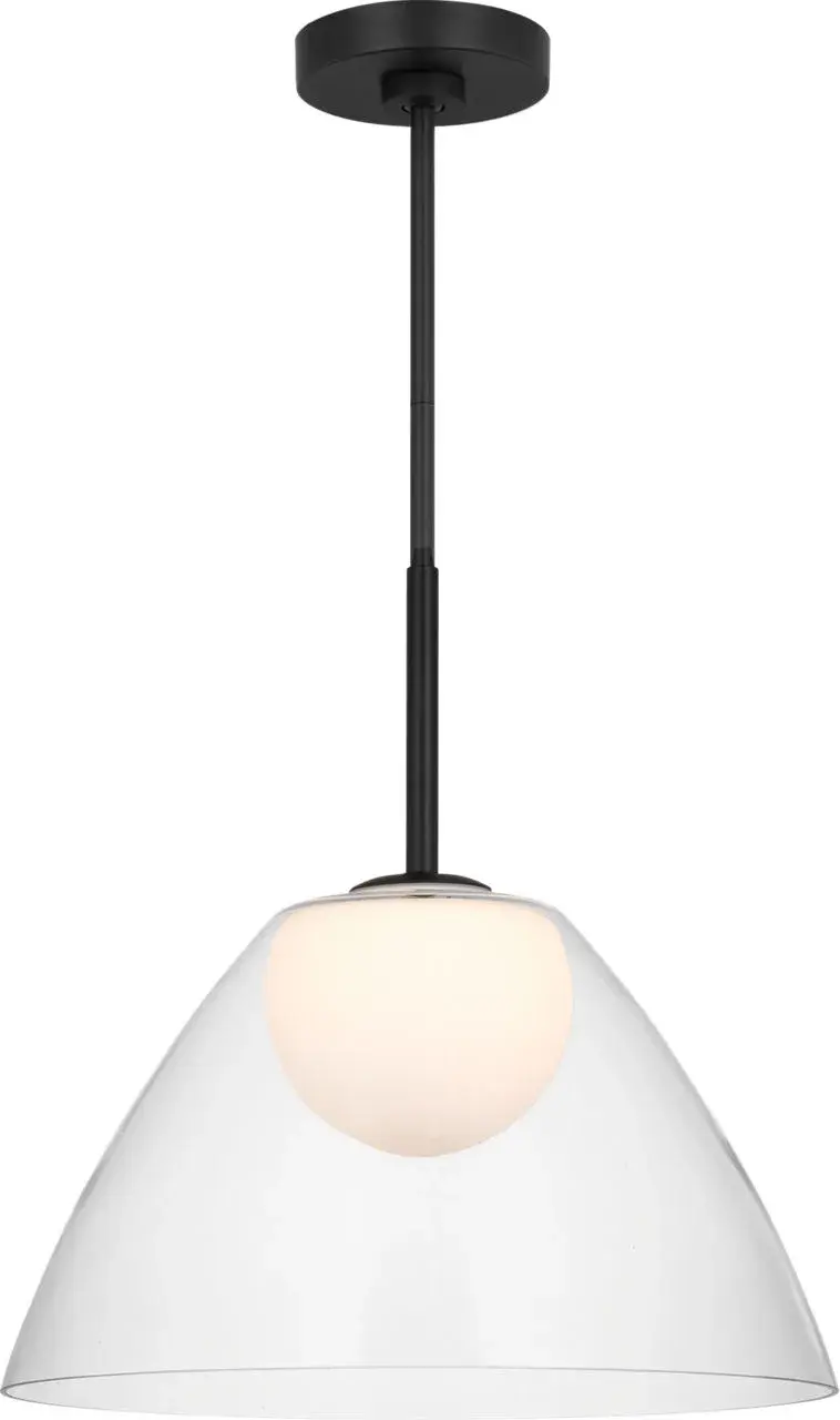 Suma Medium Pendant in Midnight Black - Image 2