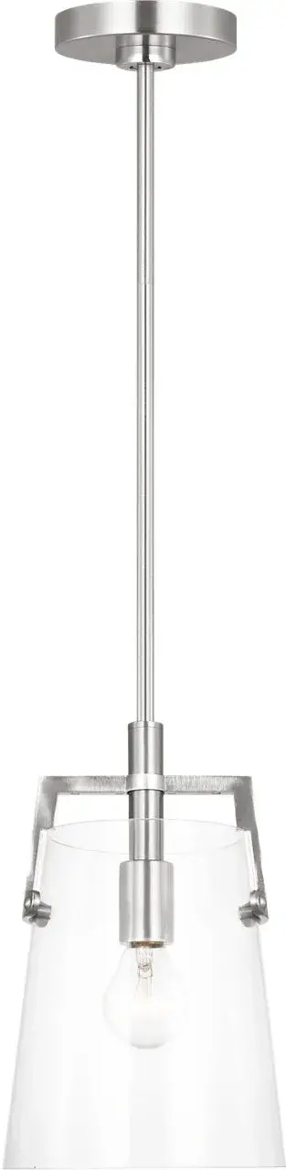 Crofton Small Pendant in Brushed Nickel - Image 2