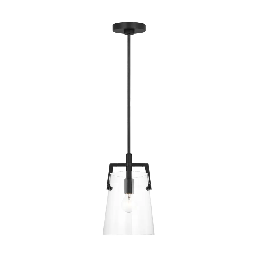 Crofton Small Pendant in Midnight Black - Image 3