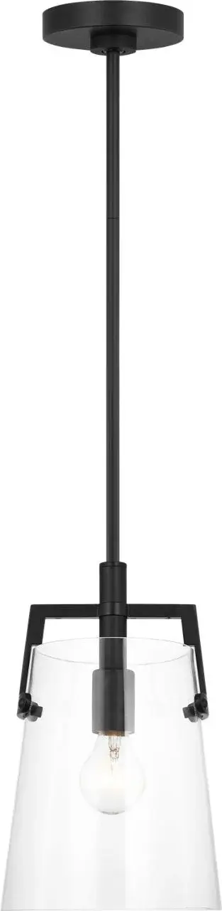 Crofton Small Pendant in Midnight Black - Image 4