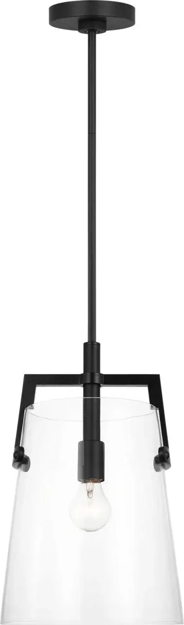 Crofton Medium Pendant in Midnight Black - Image 2