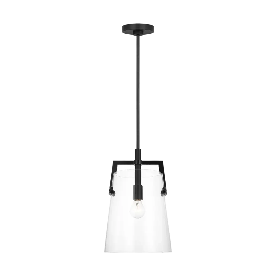 Crofton Medium Pendant in Midnight Black - Image 3