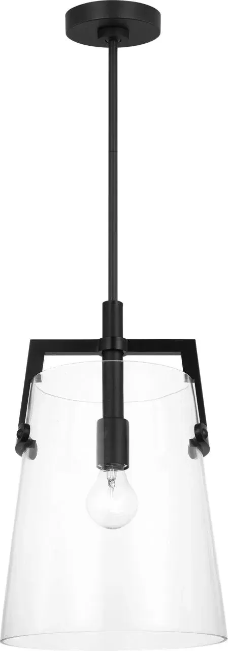 Crofton Medium Pendant in Midnight Black - Image 4
