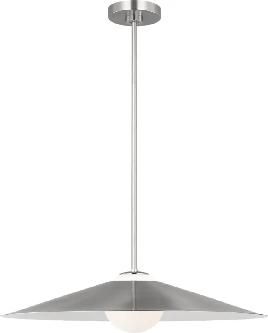 Astra Medium Pendant in Brushed Nickel - Image 4