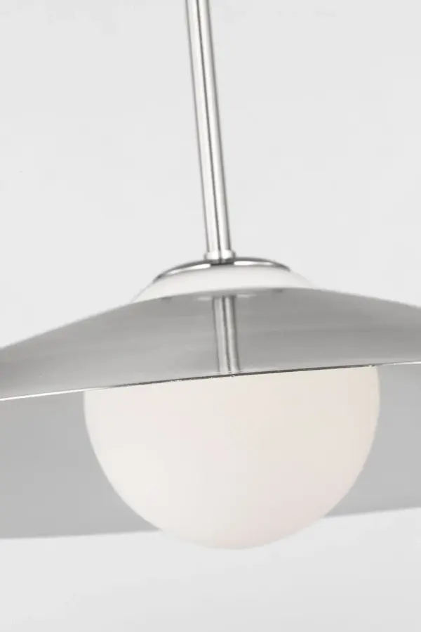 Astra Medium Pendant in Brushed Nickel - Image 8