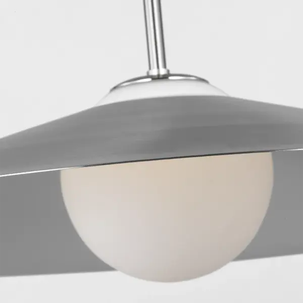 Astra Medium Pendant in Brushed Nickel - Image 9
