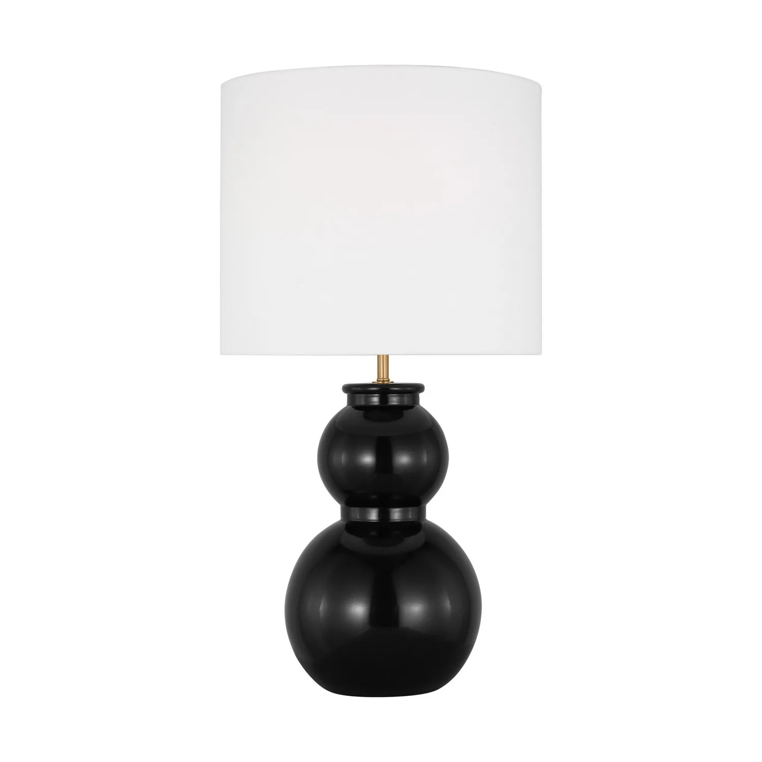Buckley One Light Table Lamp in Gloss Black