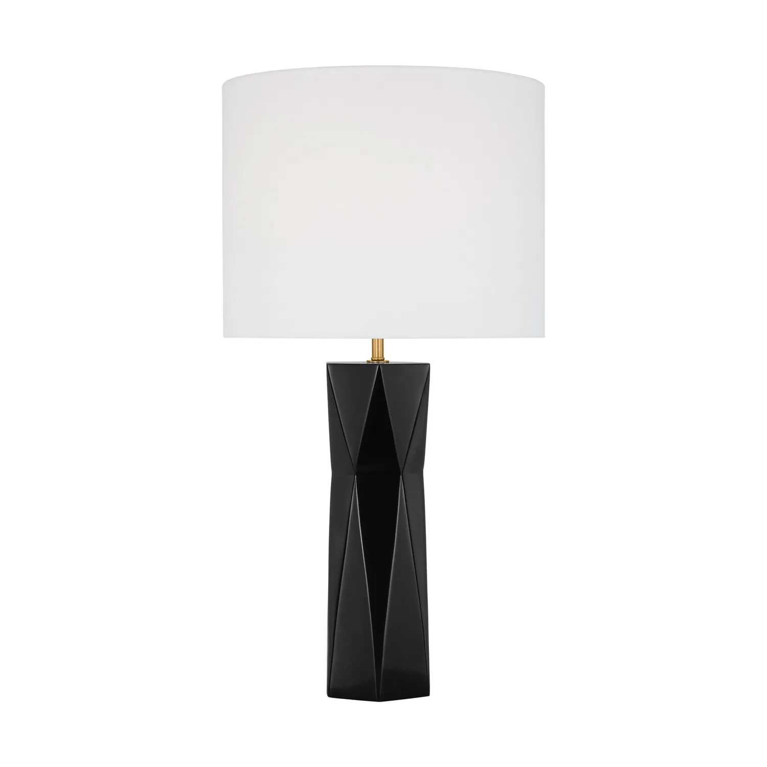Fernwood One Light Table Lamp in Gloss Black