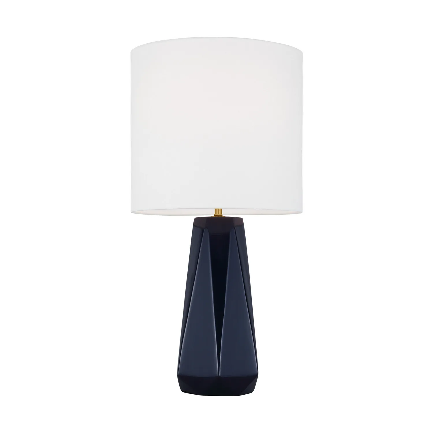 Moresby One Light Table Lamp in Gloss Navy