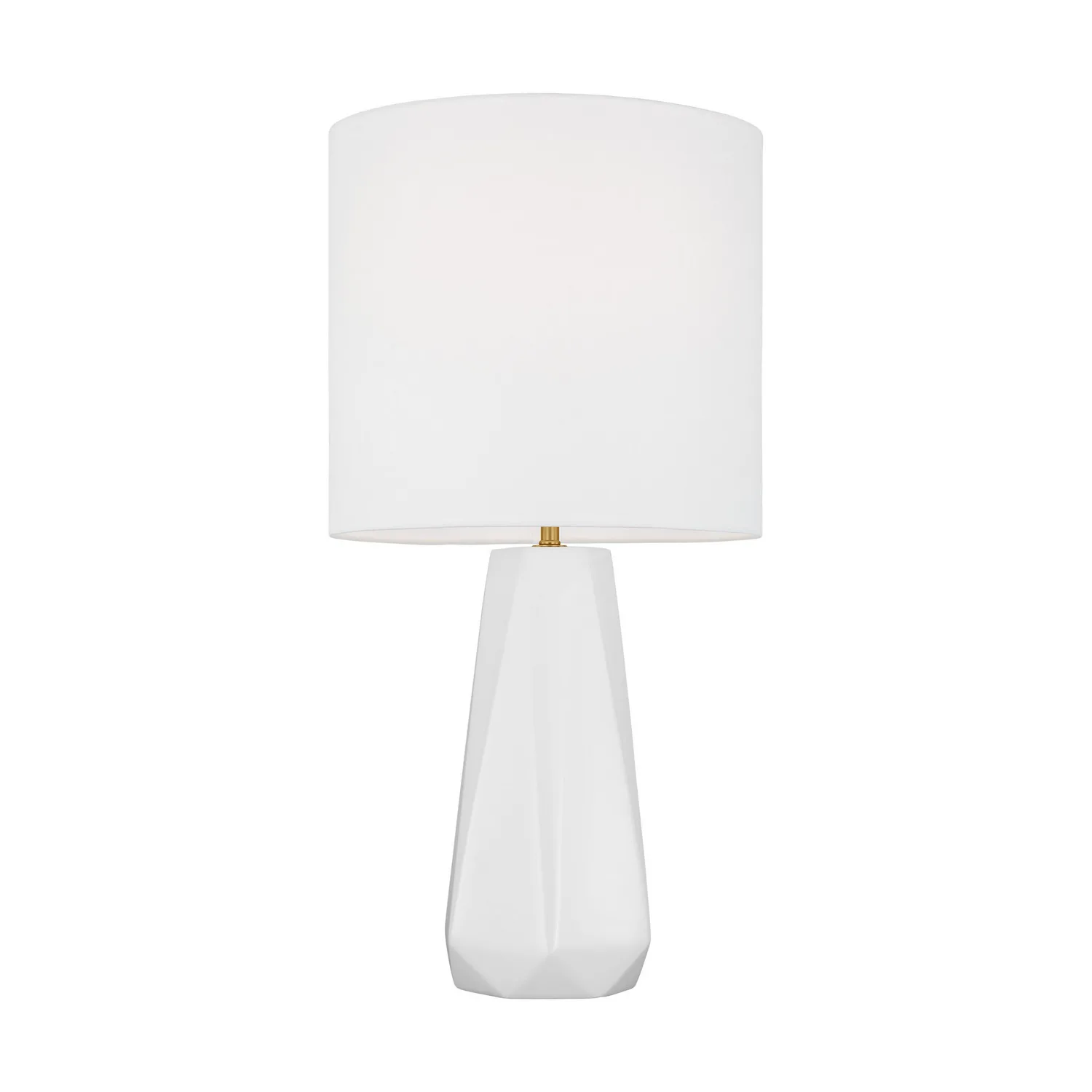 Moresby One Light Table Lamp in Gloss White