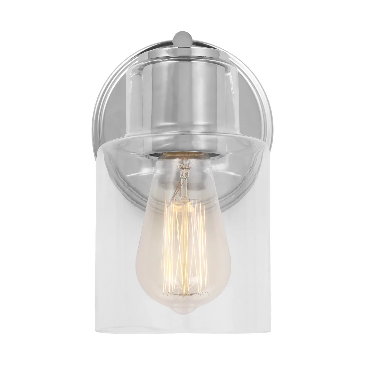 Sayward One Light Wall Sconce in Chrome