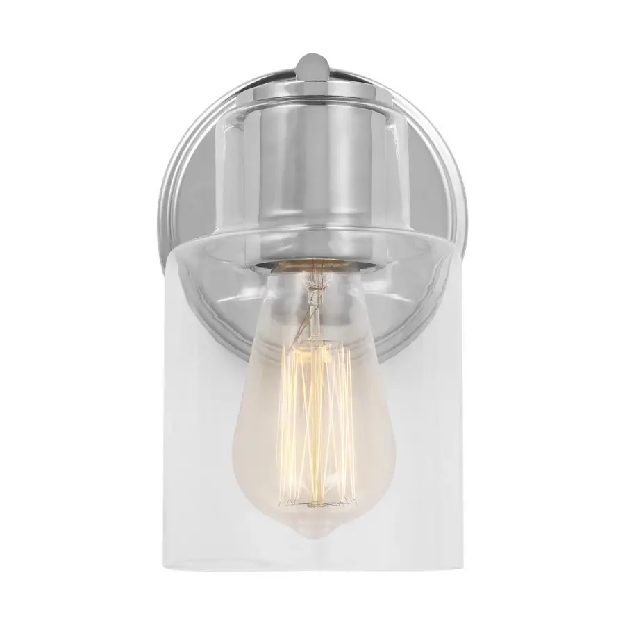 Sayward One Light Wall Sconce in Chrome