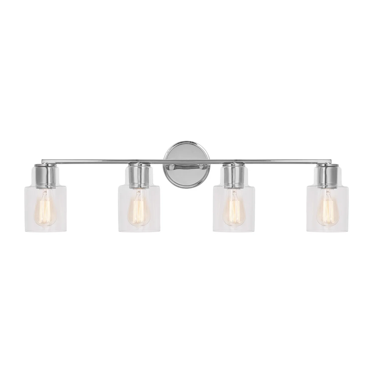 Sayward Four Light Bath Sconce in Chrome